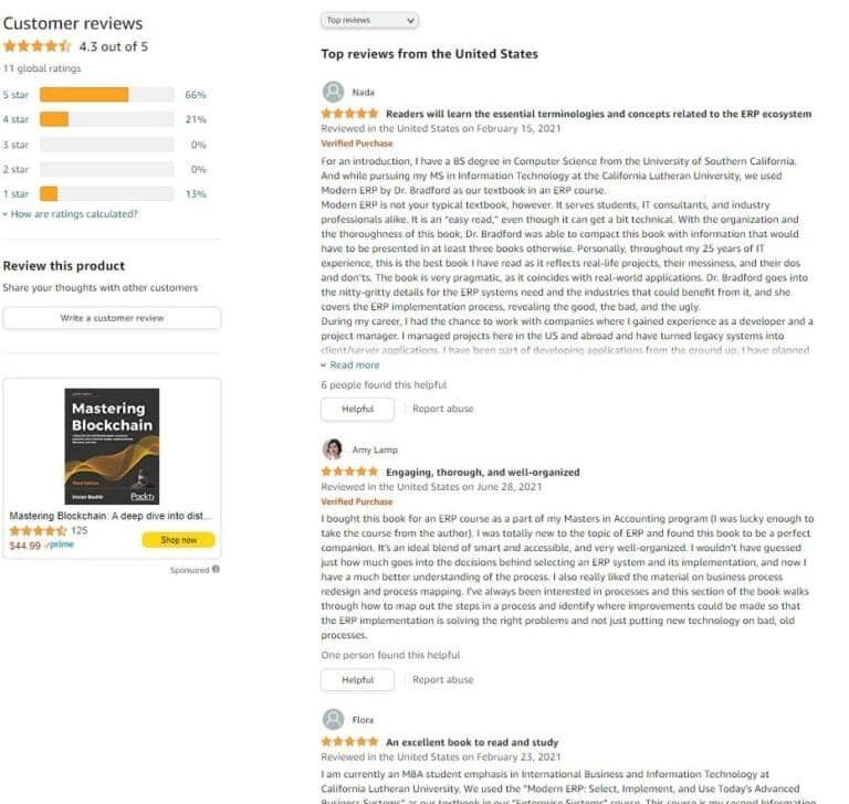 Amazon - Les avis peuvent aussi êre une excellente source d'information sur les problématiques des prospects - eksplodo.fr