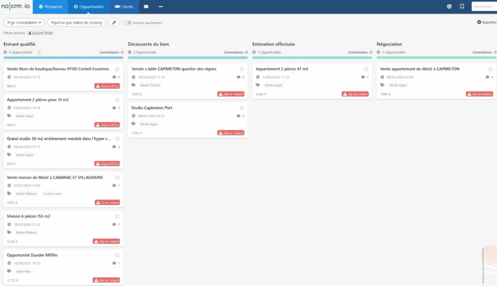 Pige immobilière de 30 sites d’annonces à votre CRM, en un clic avec Make, FluxImmo et noCRM