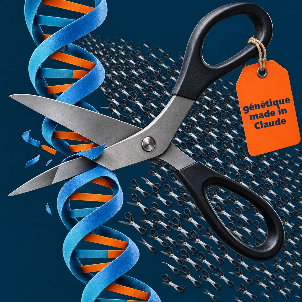 Claude, l’IA qui pourrait révolutionner la génétique : vers un nouveau CRISPR plus fort que CRISPR lui-même ? - eksplodo.fr