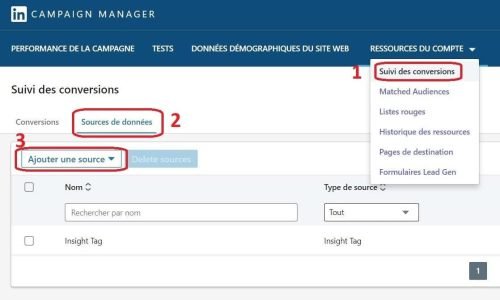 LinkedIn - créer votre Insight Tag pour le suivi des conversions sur votre site web - eksplodo.fr